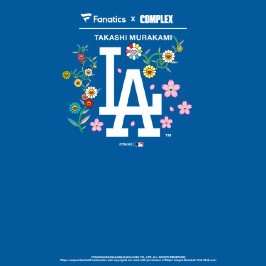 USA限定 村上隆 ドジャース MLB パーカー Lサイズ ブラック 大谷翔平