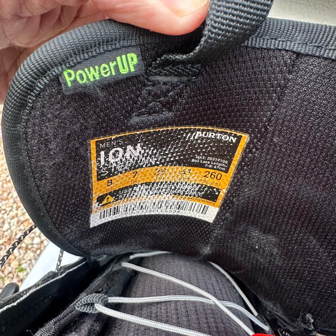 BURTON ION アイオン Step On 26.0cm スノーボードブーツ