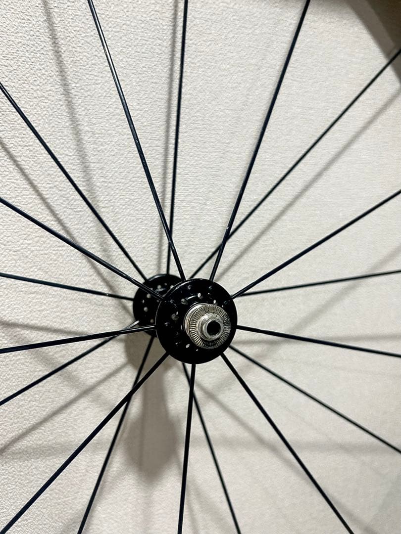 ◆TNIハブ仕様Carbonカーボンホイール前輪＆チューブラータイヤ付0.85g