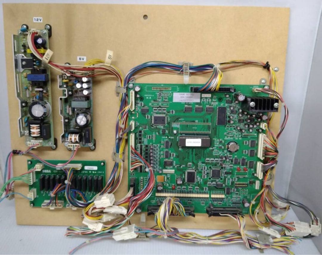 ufoキャッチャー7基盤・配線①