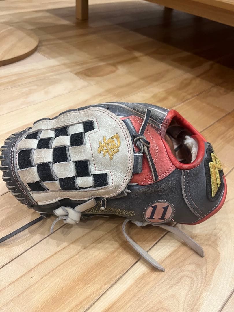 早川グラブ　軟式グローブ