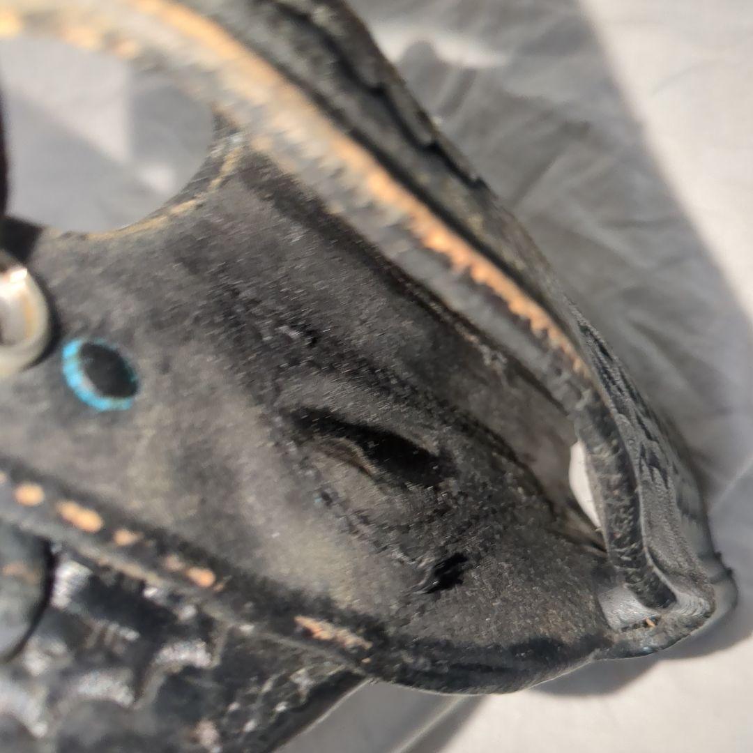 サファリランド製　実物本革レザーホルスター　s＆w 9mm対応