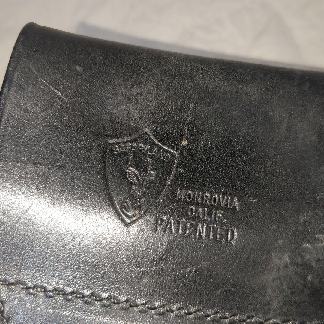 サファリランド製　実物本革レザーホルスター　s＆w 9mm対応