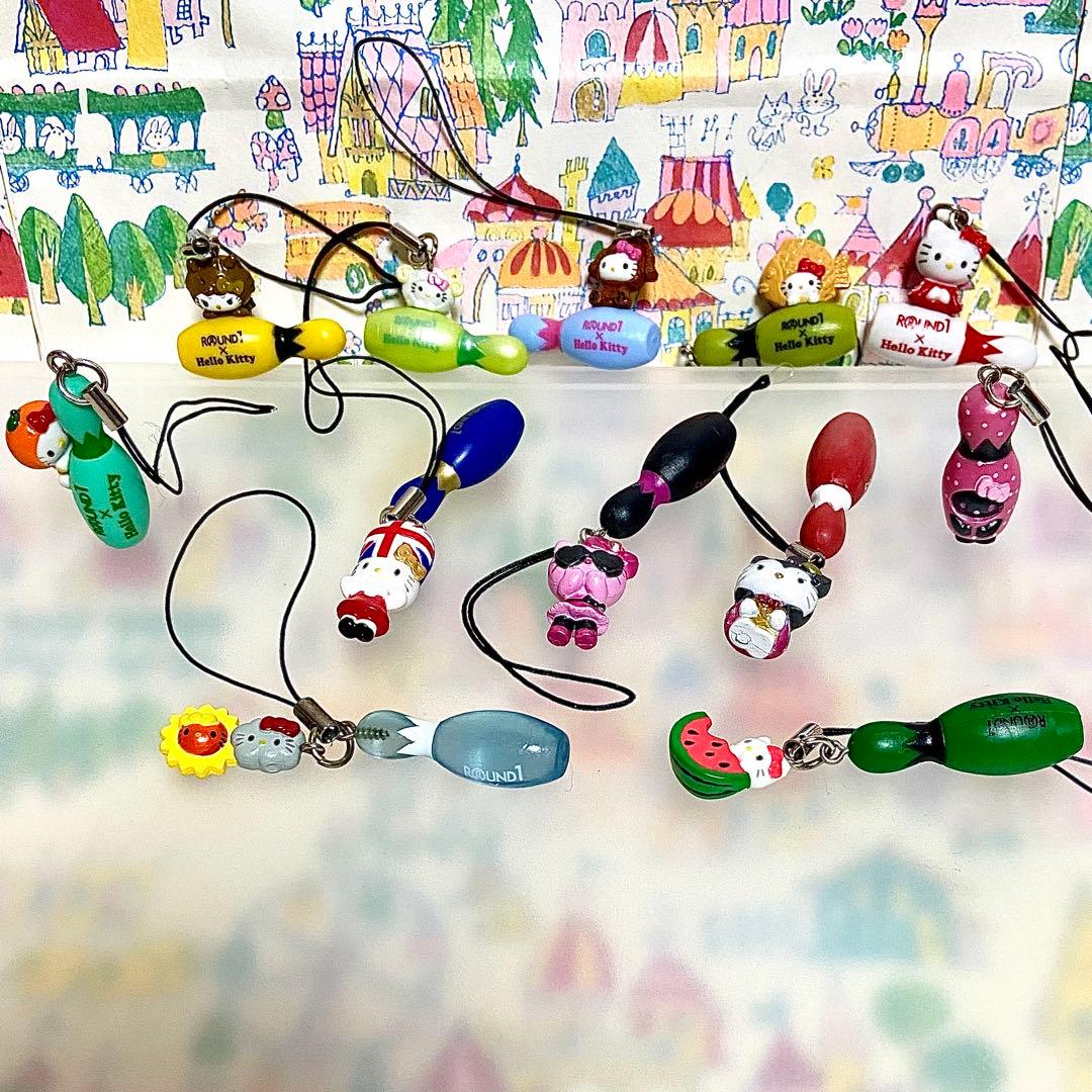 サンリオ ハローキティ まとめ売り レオパード ぬいぐるみ ご当地 ストラップ他