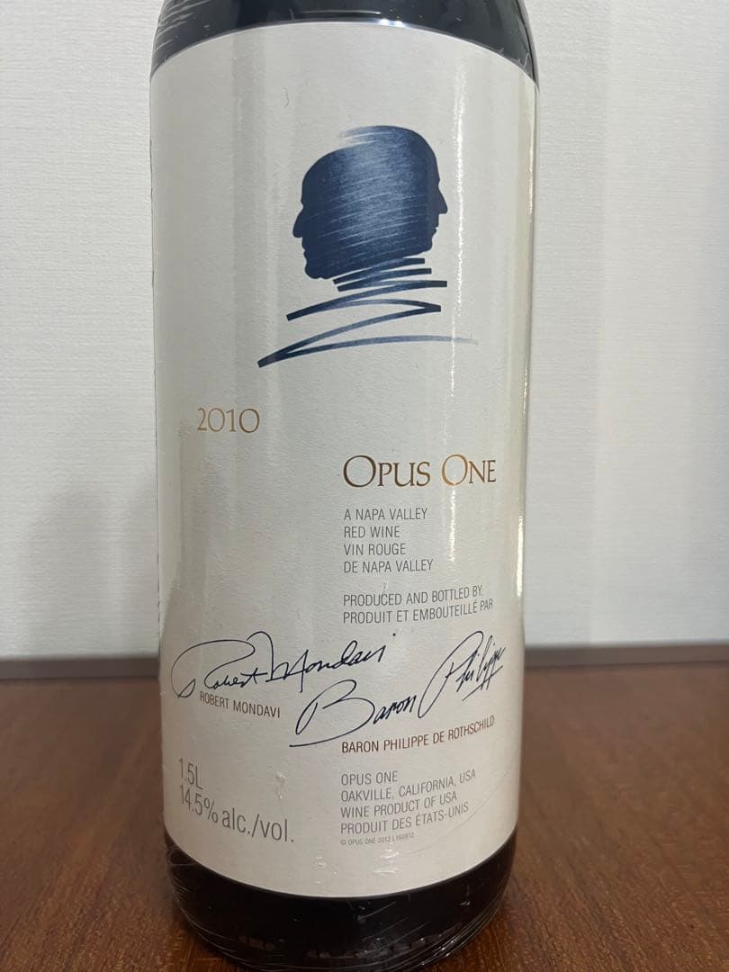 オーパスワン　Opus One マグナム　2010 カリフォルニア 赤ワイン