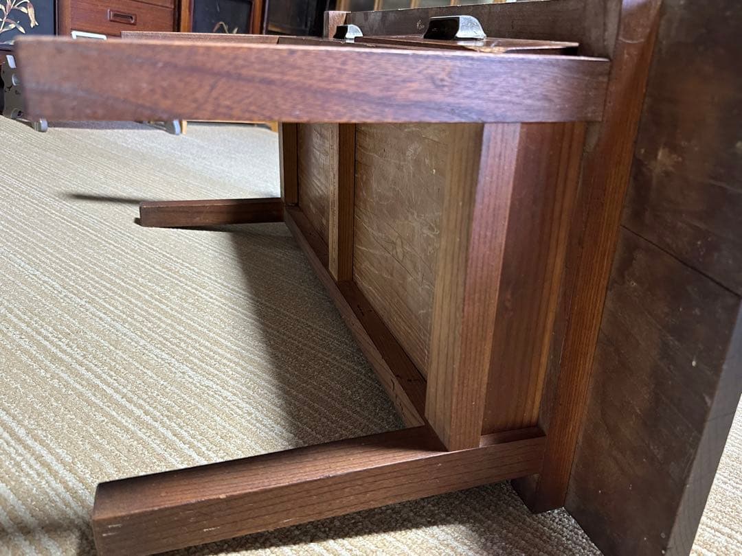 昭和レトロ・木製テーブル・アンティーク・ヴィンテージ・古家具　文机