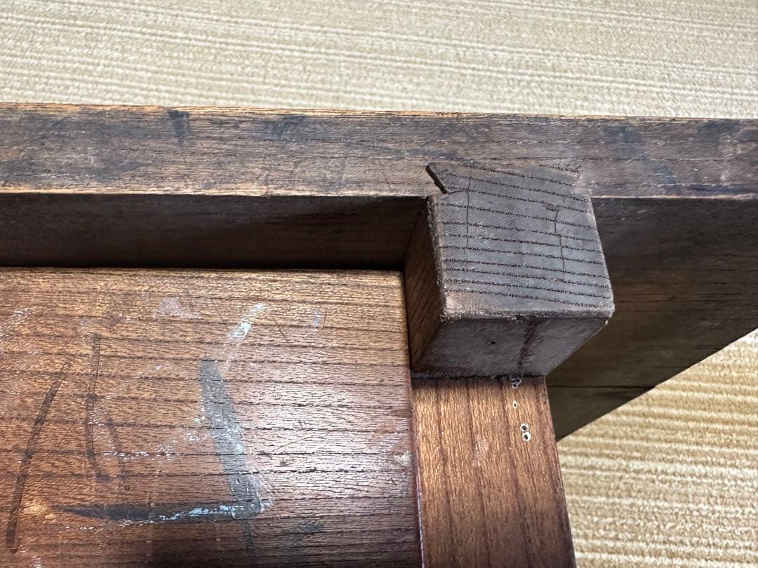 昭和レトロ・木製テーブル・アンティーク・ヴィンテージ・古家具　文机