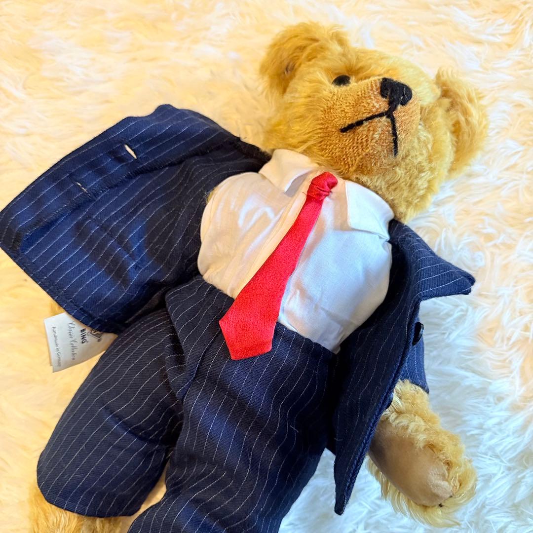 グッチ BING社 ドイツ製 ハンドメイド テディベア シリアルナンバー入り