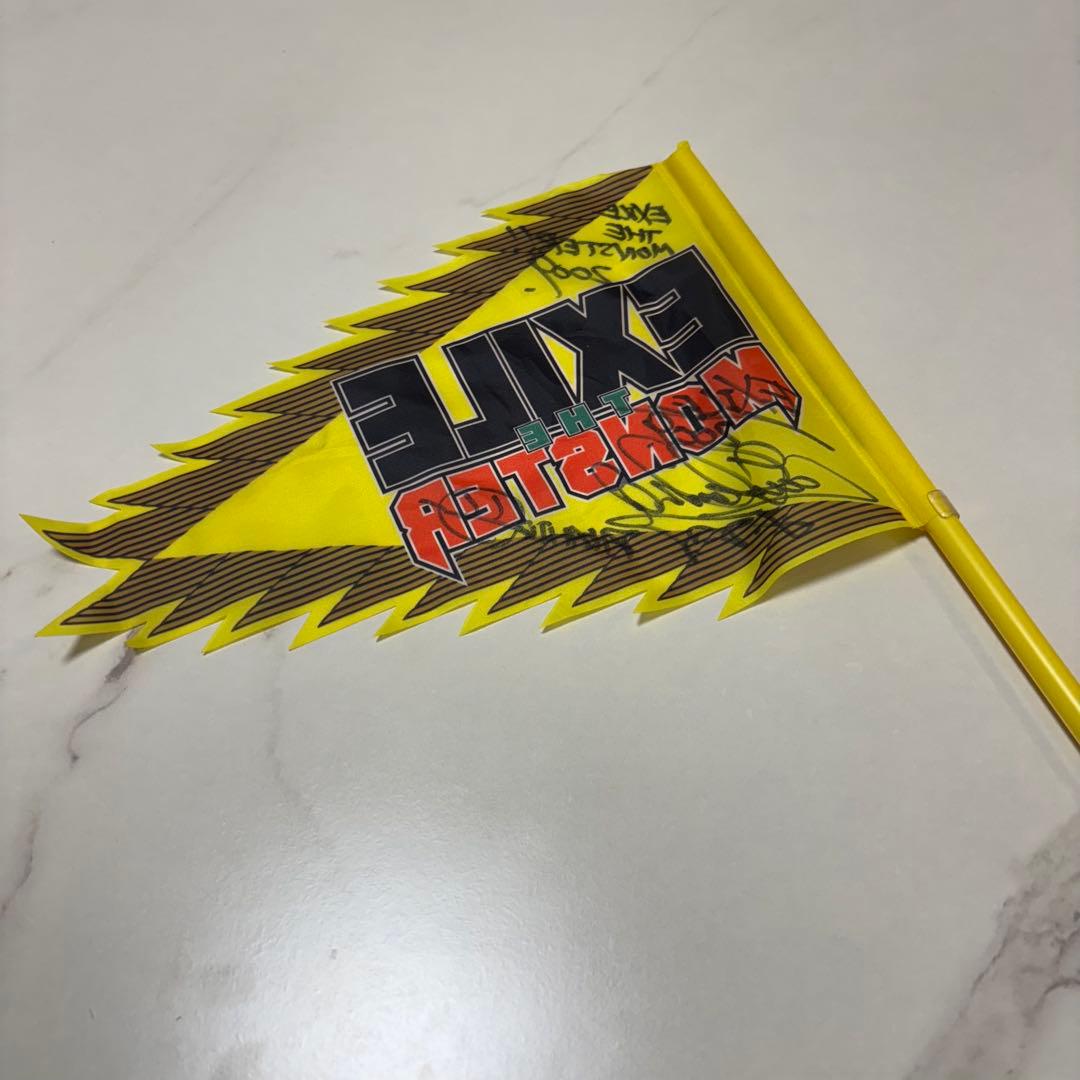 EXILE TAKAHIRO 直筆サイン入り 2009 フラッグ