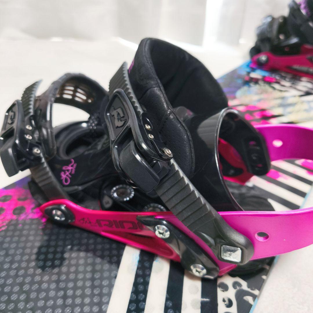 ライド　Ride Rapture 138cm スノーボード　ビンディング　セット