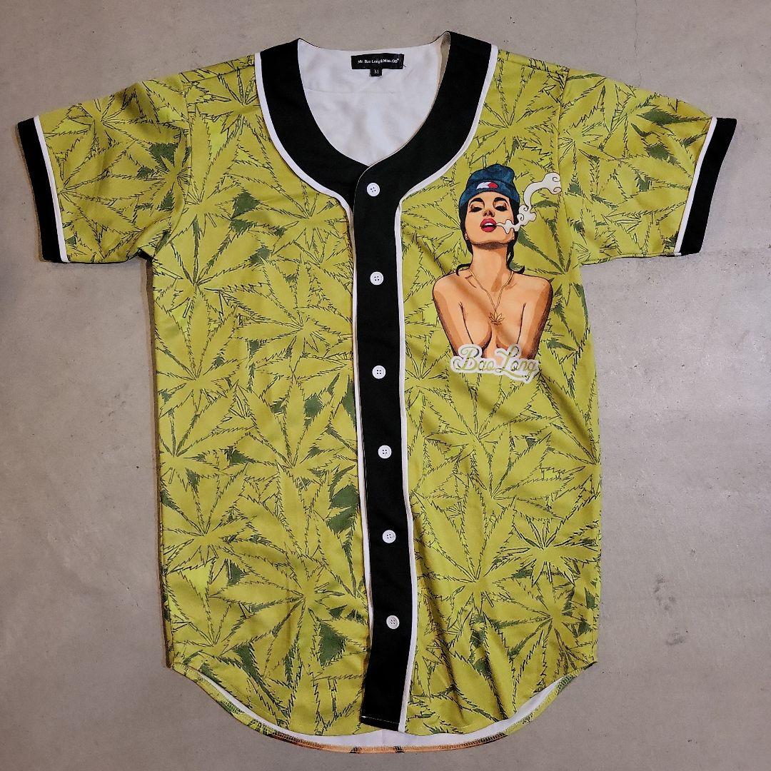 90s nude marijuana vintage shirt ヌード
