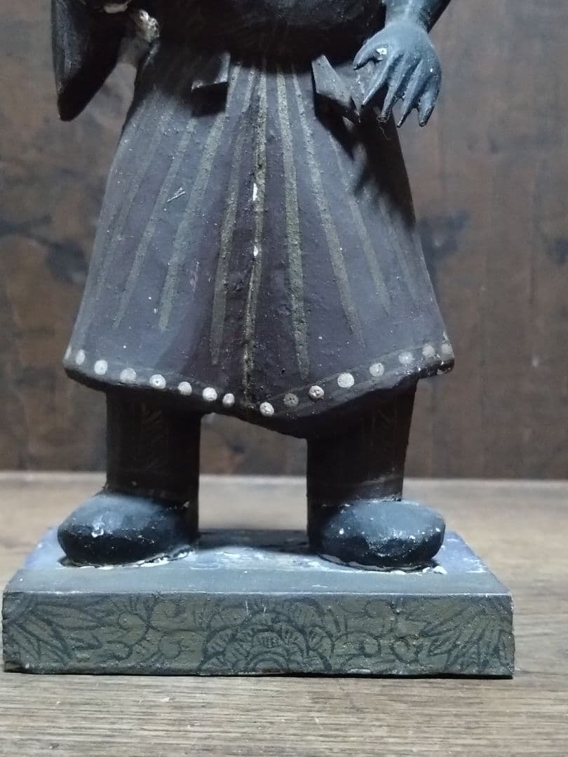 木彫柴又帝釈天　日蓮　葛飾区　男はつらいよ　古美術骨董古道具　仏像