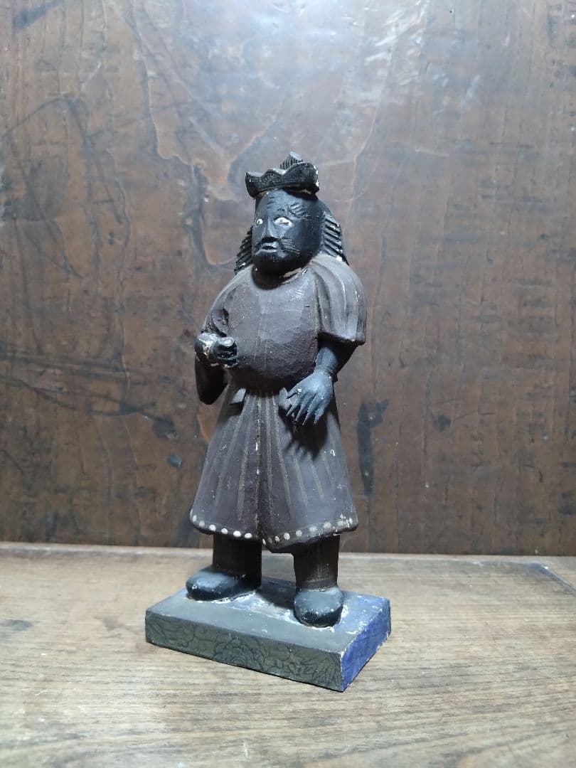 木彫柴又帝釈天　日蓮　葛飾区　男はつらいよ　古美術骨董古道具　仏像