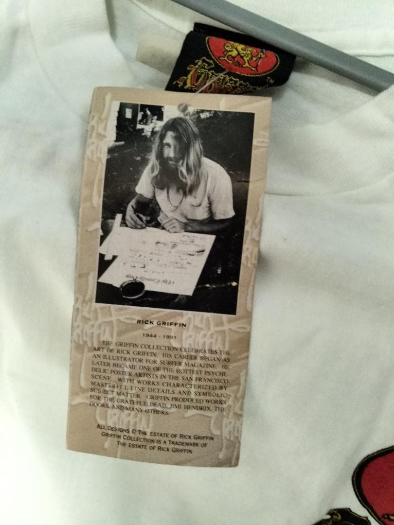 Rick Griffin Designs Tシャツ Lサイズ タグ付き