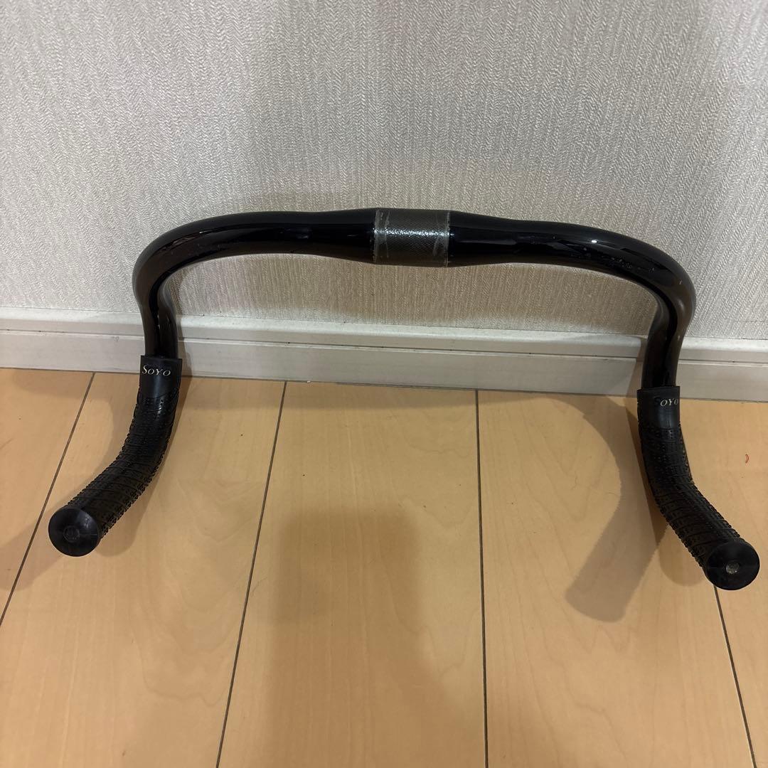 カーボンハンドル　ニットー　NITTO 370mm