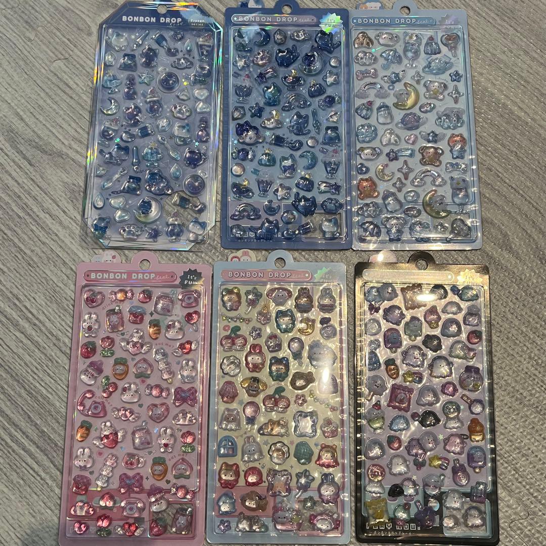 ボンボンドロップシール　ちいかわ　サンリオ　和柄　オリジナル　【国内正規品】