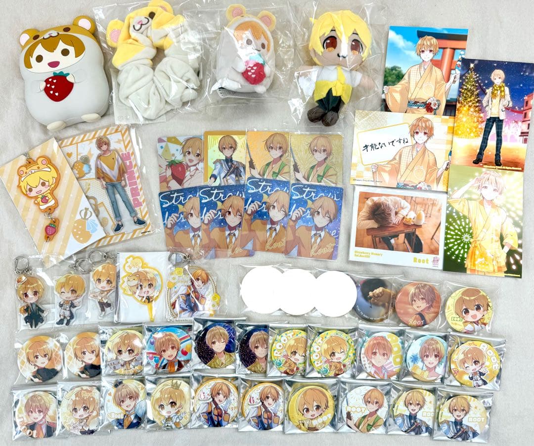 すとぷり るぅとくん まとめ売り 缶バッジ アクリル ぬいぐるみ コレカ カード