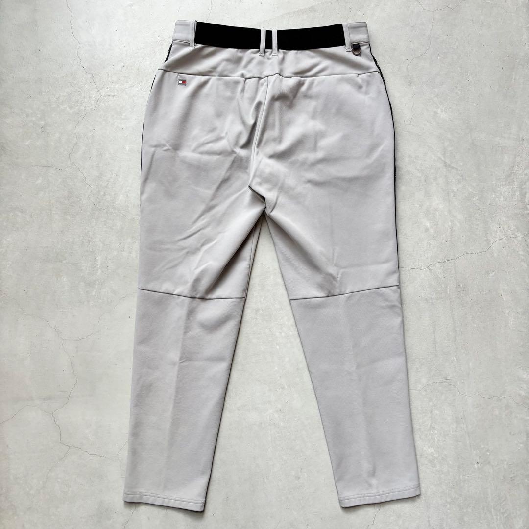   GOLF 3Dテーパードパンツ 裏起毛 ロゴテープ