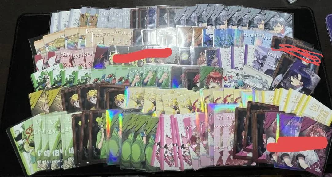 カラフルピーチ展示会カードセット