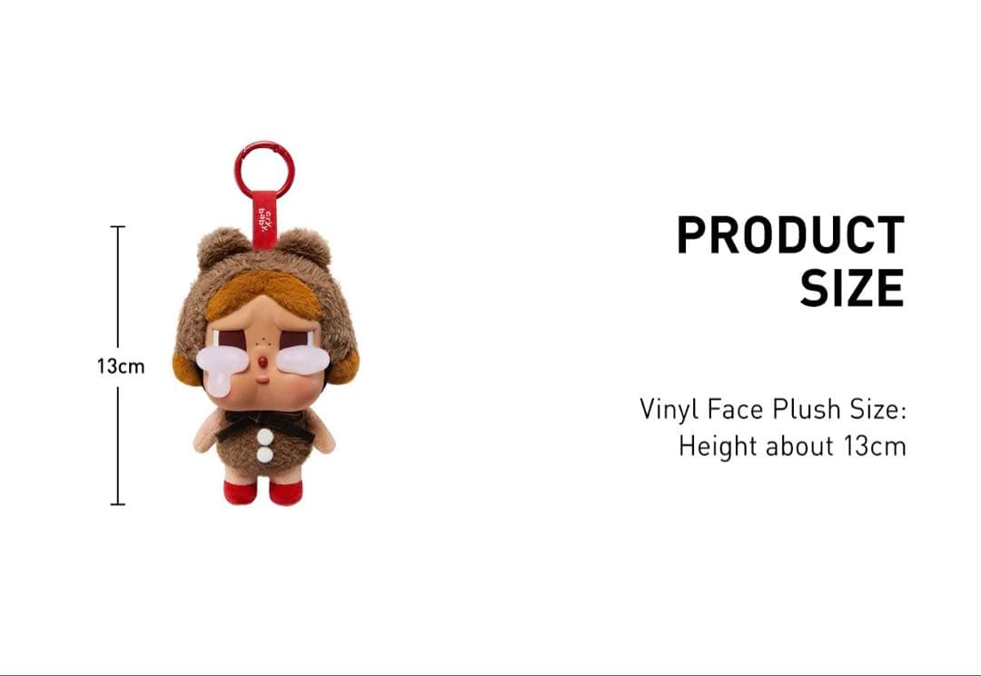 POPMART CRYBABY Crying Again シリーズ ぬいぐるみ