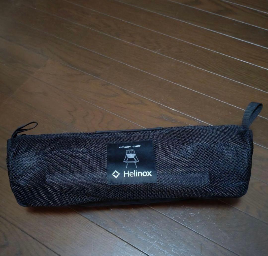 【美品】 Helinox Chair Two ヘリノックス チェアツー ブラック