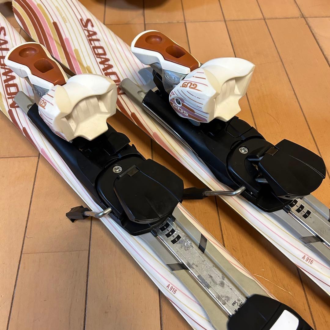 ◇美品◇ SALOMON AXCESS 120cm ミッドスキー　サロモン