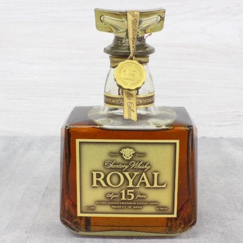 ◇未開栓 サントリー  15年 ウイスキー ゴールドラベル 750ml