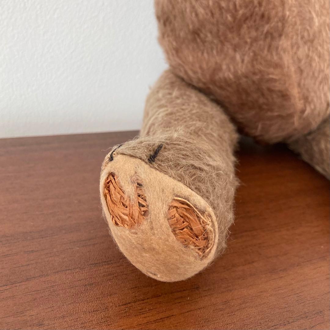 アンティークベア　テディベア　ミルクティー　ドイツ　ヴィンテージ