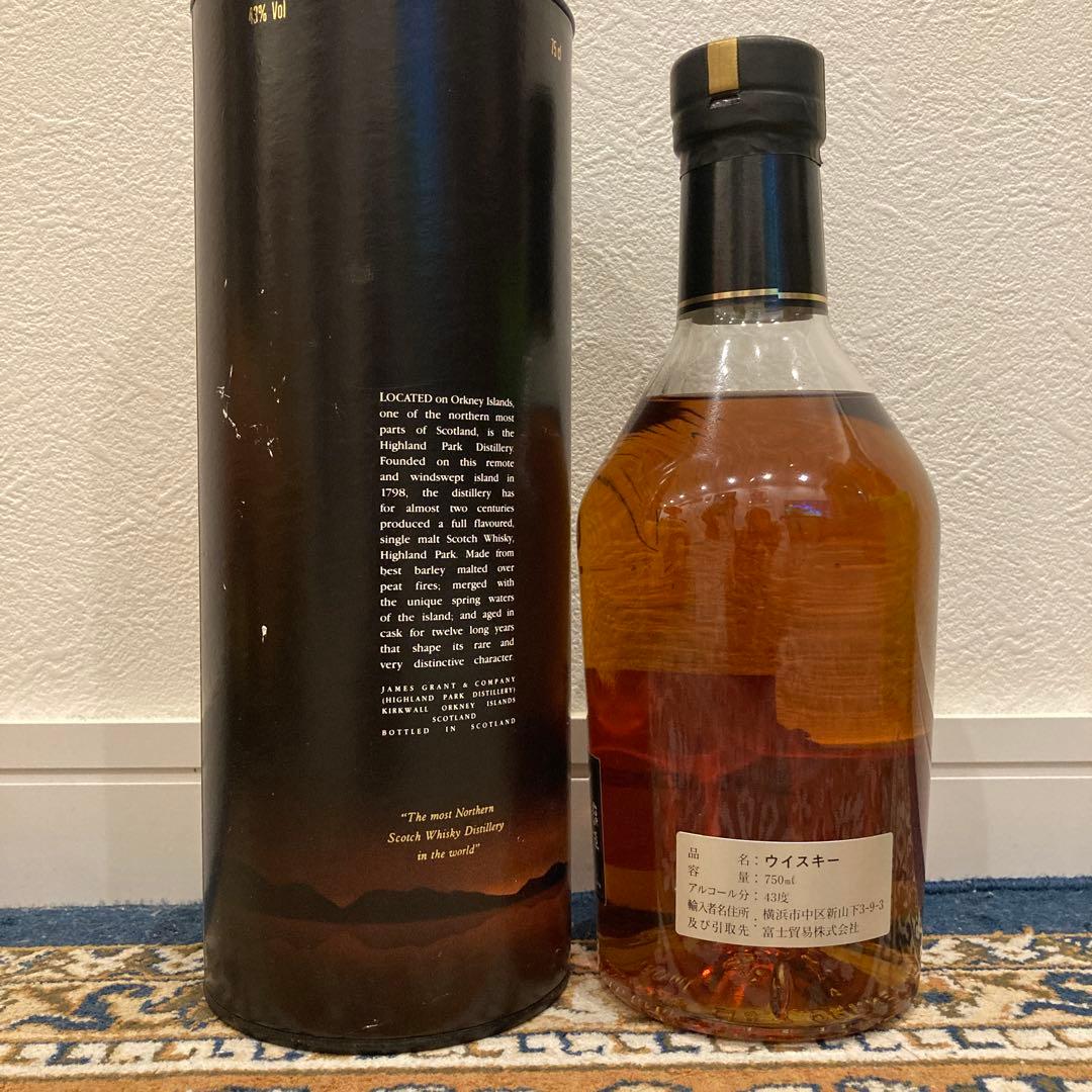 ハイランドパーク12年（80年代蒸溜 1990年代流通品）