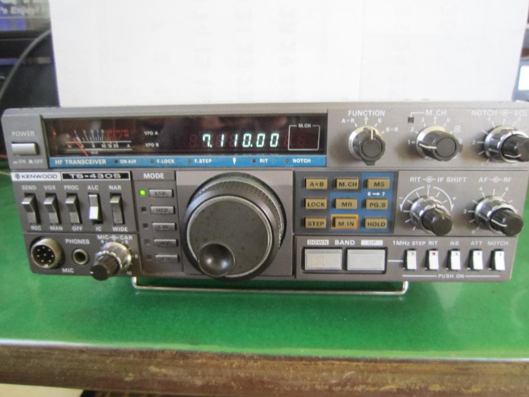 KENWOOD　TS-430S　100W　HFトランシーバー 　現完動