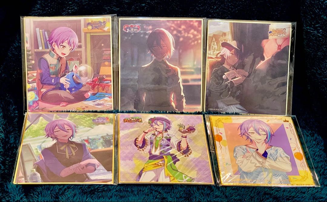 神代類 ミニ色紙 6点セット 紙類 カテコ どん結