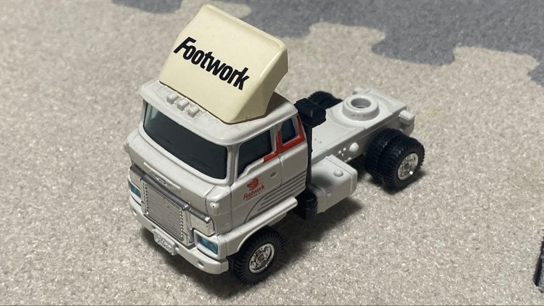 【トミカダンディ】フットワーク特注 日野パネルバン F1トランスポーター