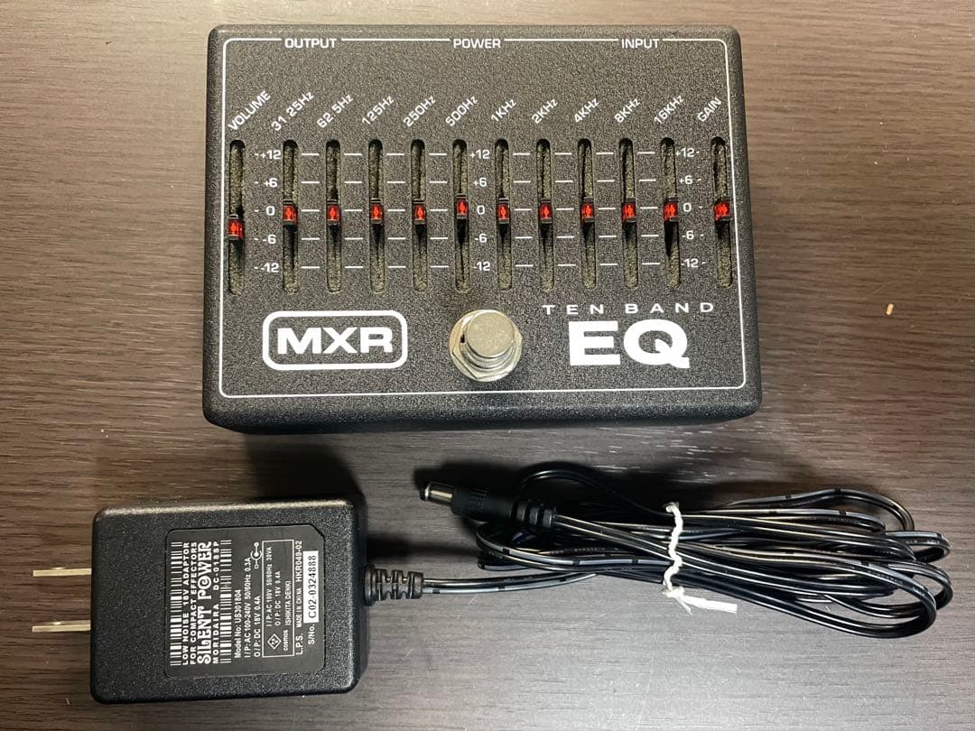 MXR Ten Band EQ プリアンプ　18Vアダプター付