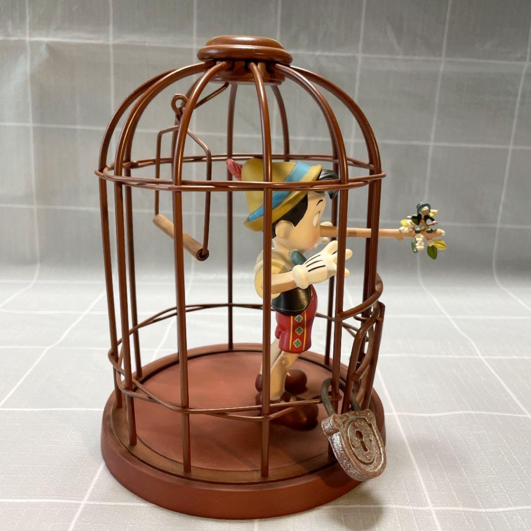 WDCC ディズニー ピノキオ ピノキオ&ジミニークリケット フィギュア 陶器製