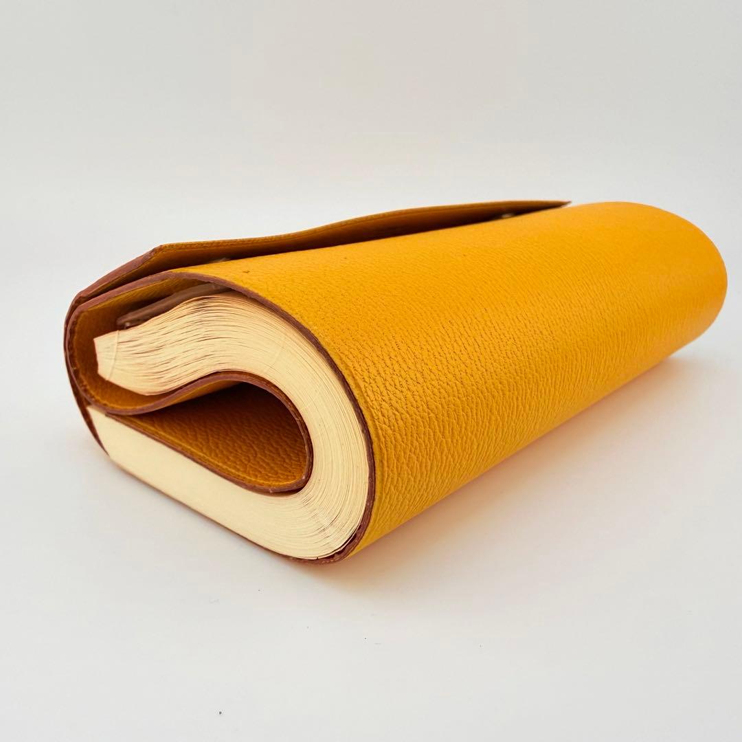 エルメス カイエルーレ シェーブル ロールノート ◯X刻印