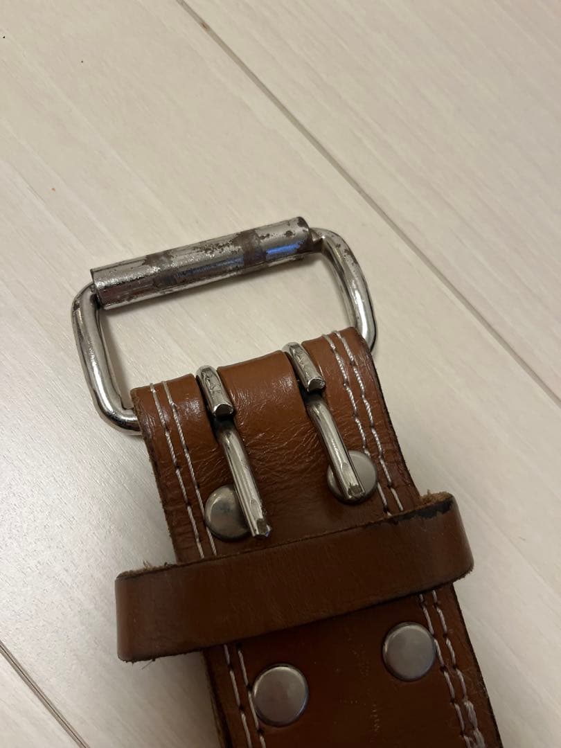 GOLD'S GYM プロレザーベルト Lサイズ