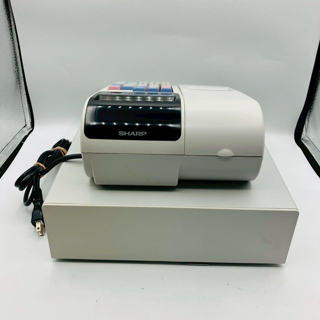 シャープ 電子レジスタ XE-A20(取説・付属)+ ロール紙2個