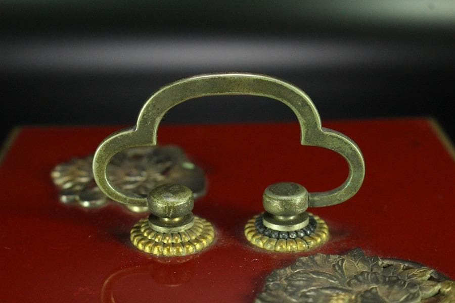 大阪 尚美堂造 純銀飾 宝石箱(K-LC805)