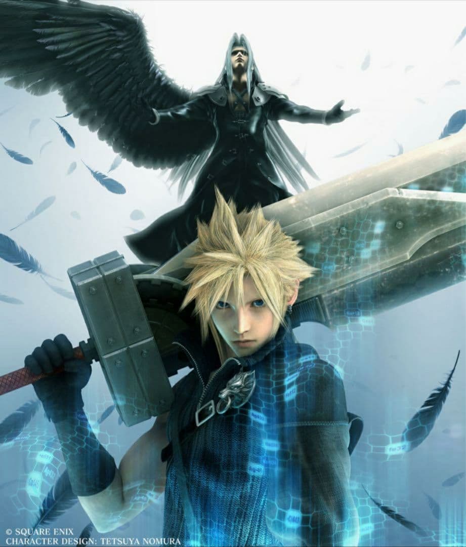 FF7ACファイナルファンタジー7アドベントチルドレンコンプリート非売品ポスター