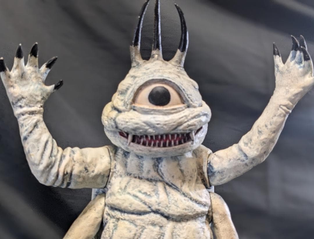 バクラー「スペクトルマン」登場怪獣（マーミット）塗装済完成品ビニパラ金剛