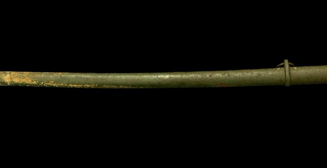 軍刀 指揮刀 模造刀 軍物 全長-約90.5cm 樋あり 旧日本軍