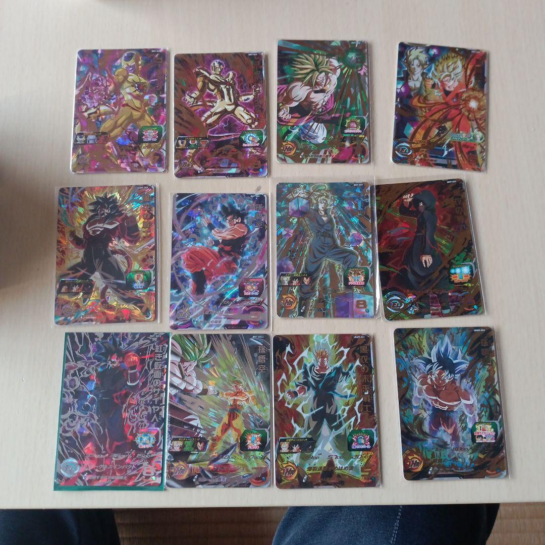 スーパードラゴンボールヒーローズカード12枚セット