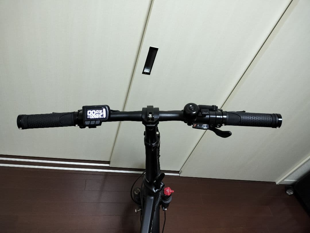 【美品】ERWAY A02 電動自転車ブラック 付属品付き