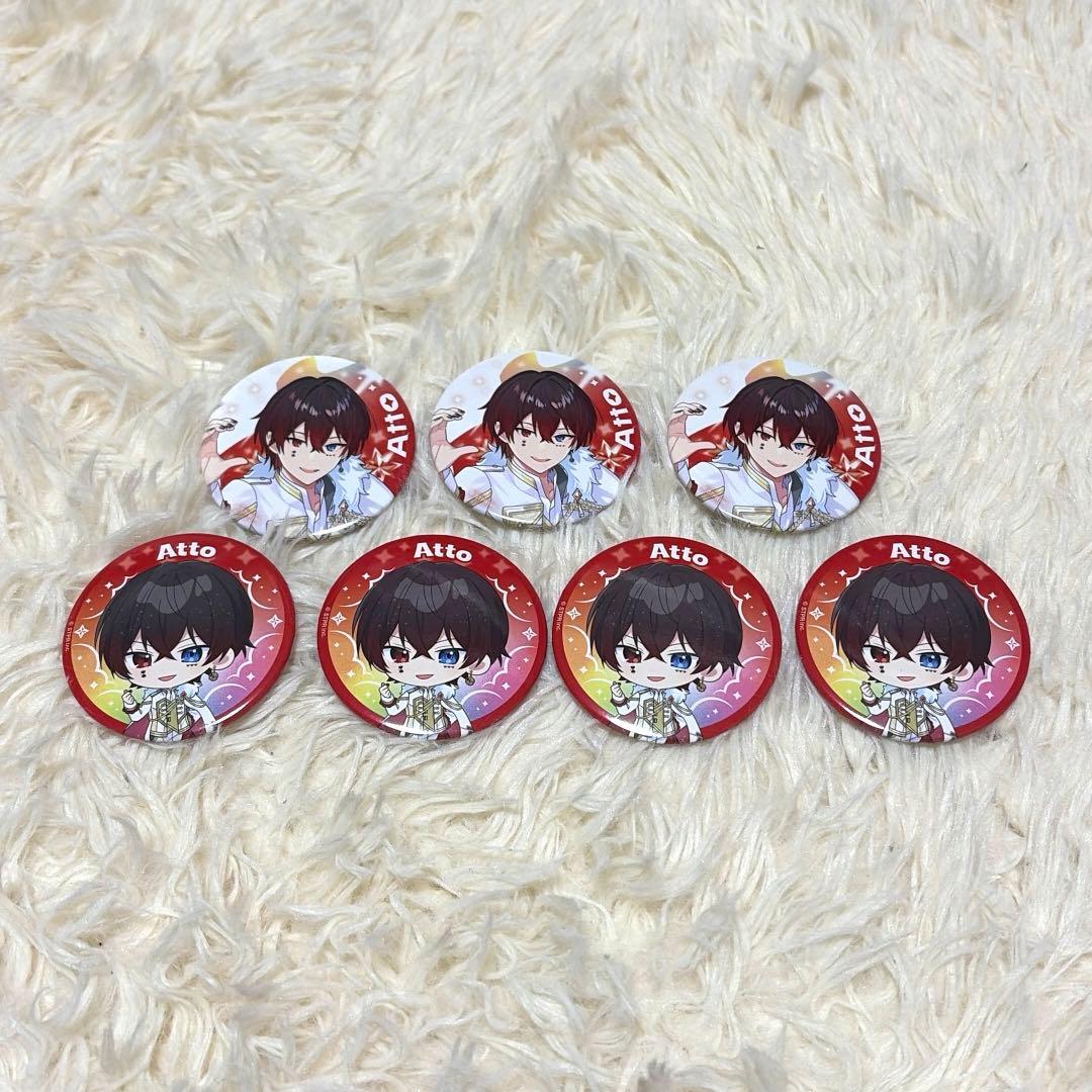 AMPTAK×COLORS あっと すとふぇす 缶バッジ