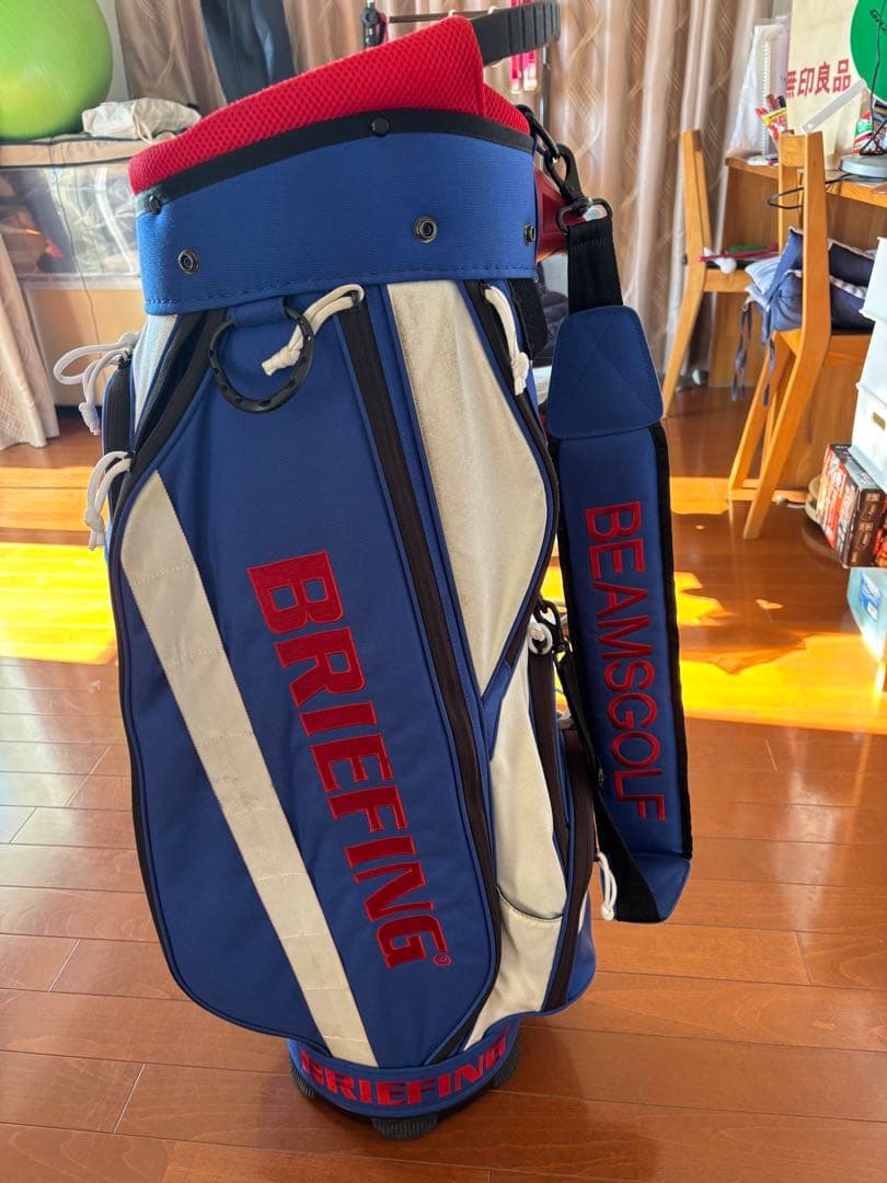ブリーフィング　ビームス ゴルフキャディバック