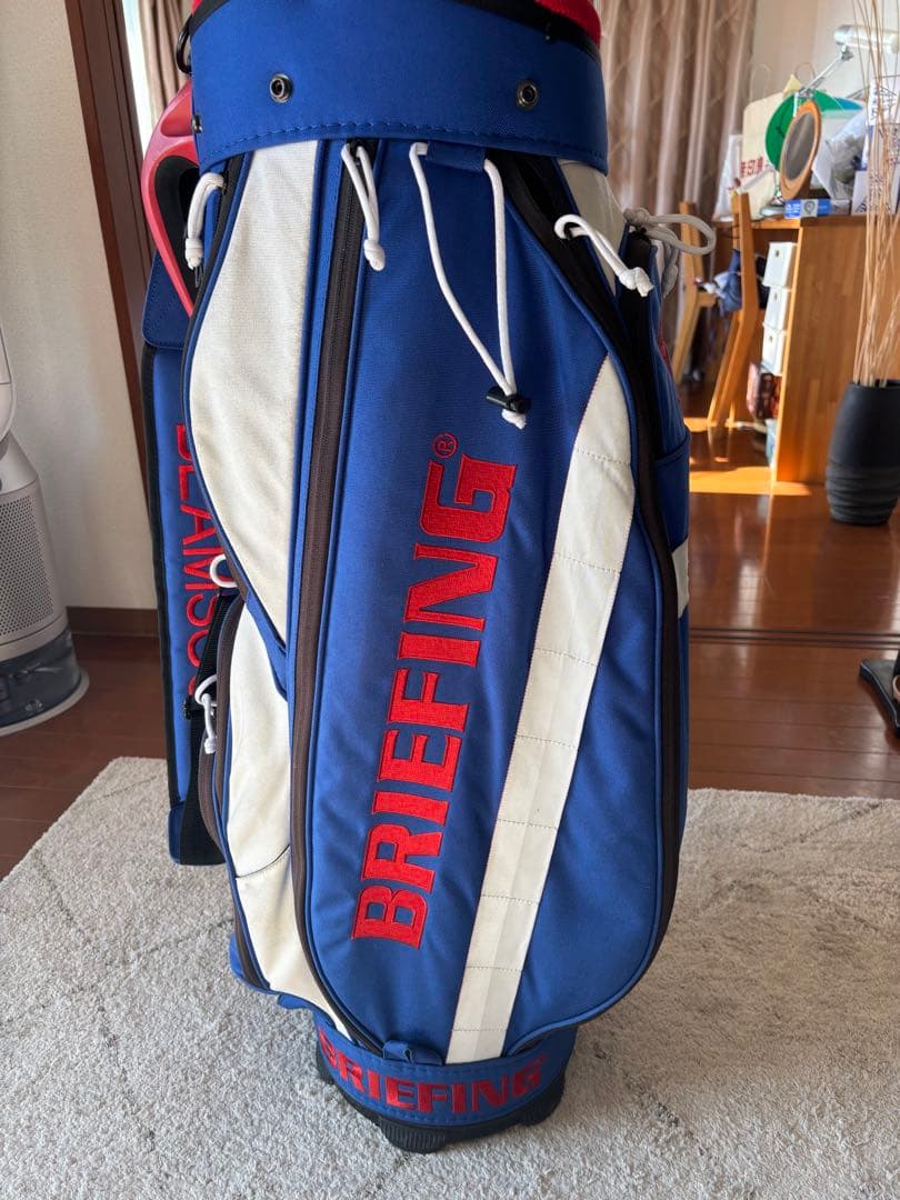 ブリーフィング　ビームス ゴルフキャディバック
