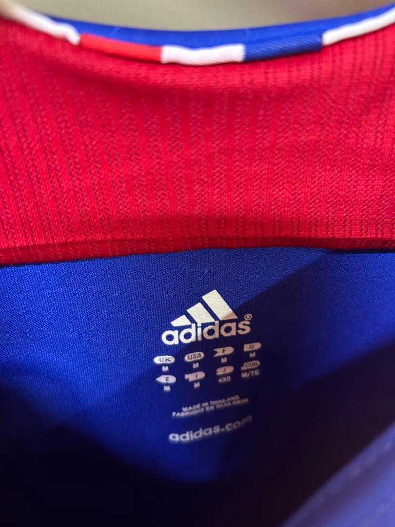 フランス代表2002 ホームユニフォーム アンリ 背番号12adidas正規品