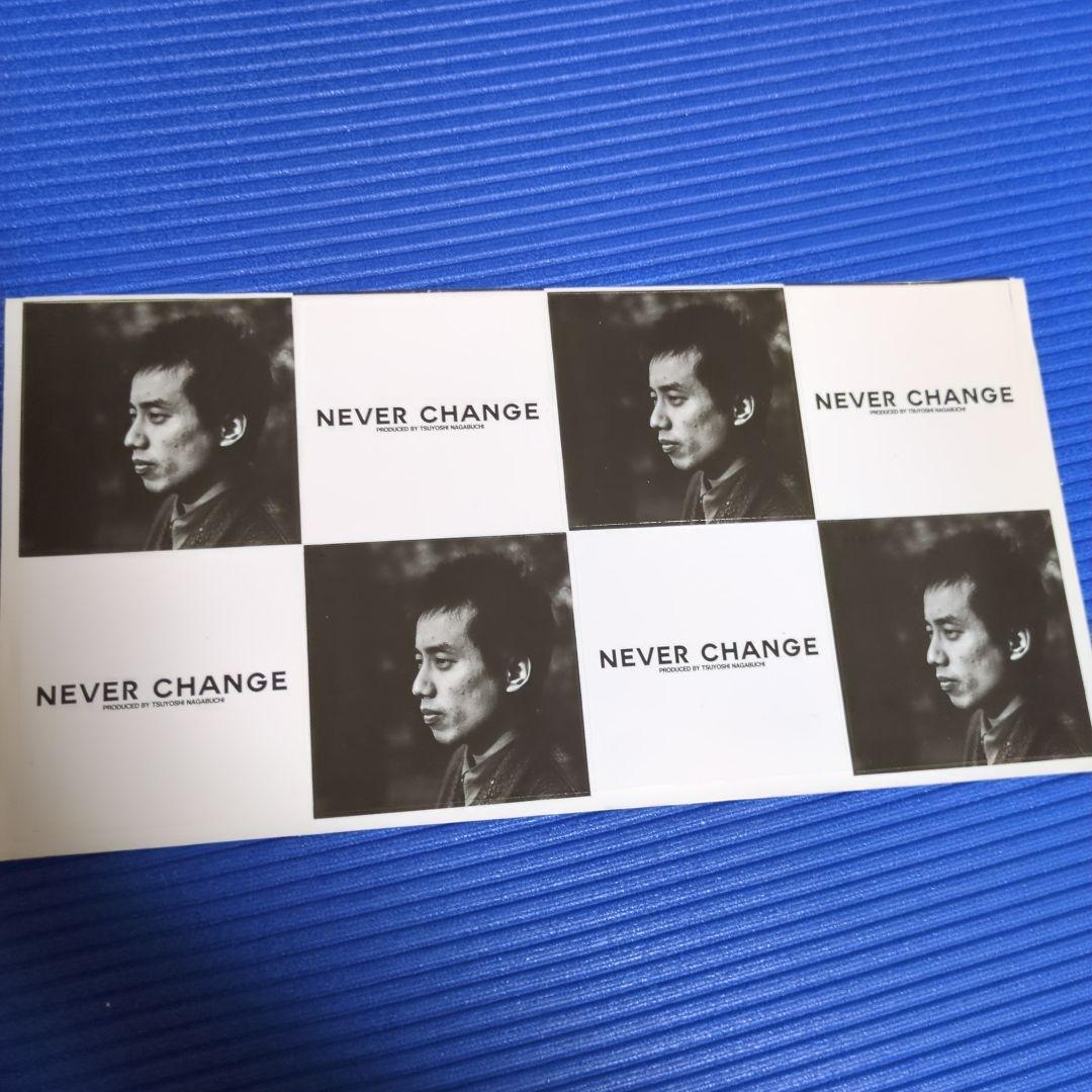 長渕剛　NEVER CHANGE ステッカー