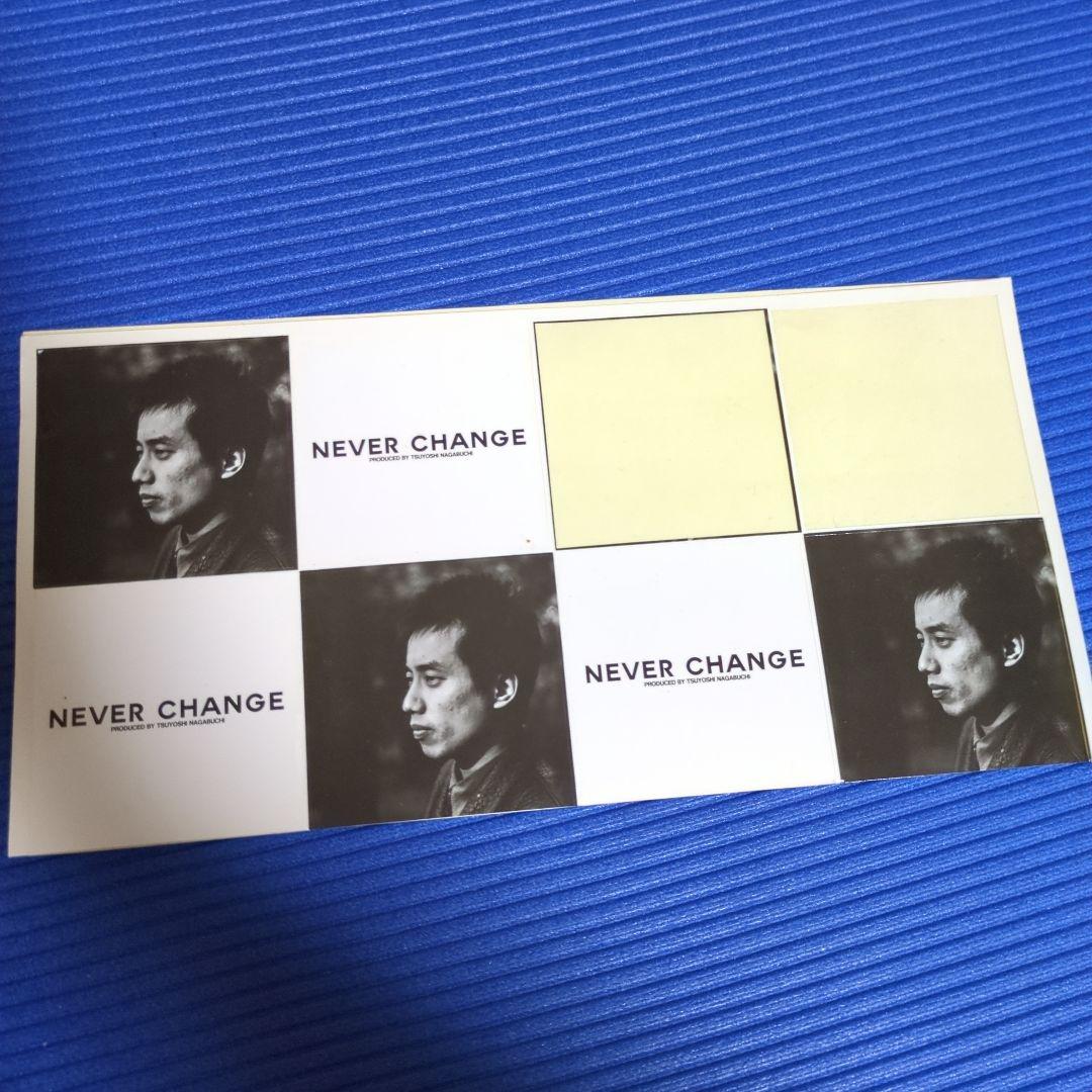 長渕剛　NEVER CHANGE ステッカー