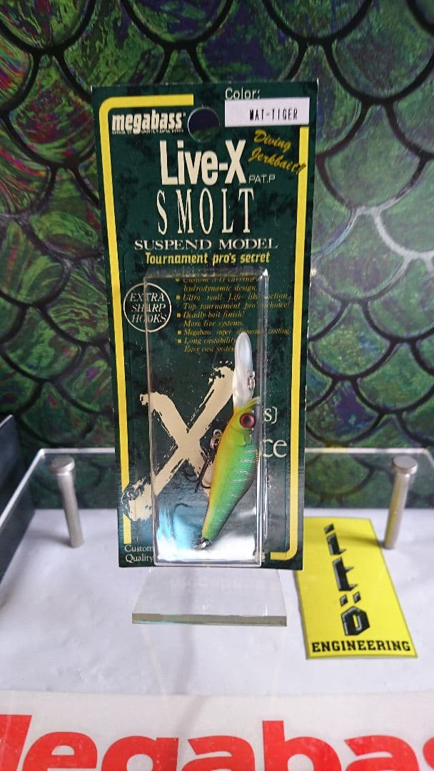 メガバス ito ライブxスモルト オールド'02 マットタイガー 新品未開封